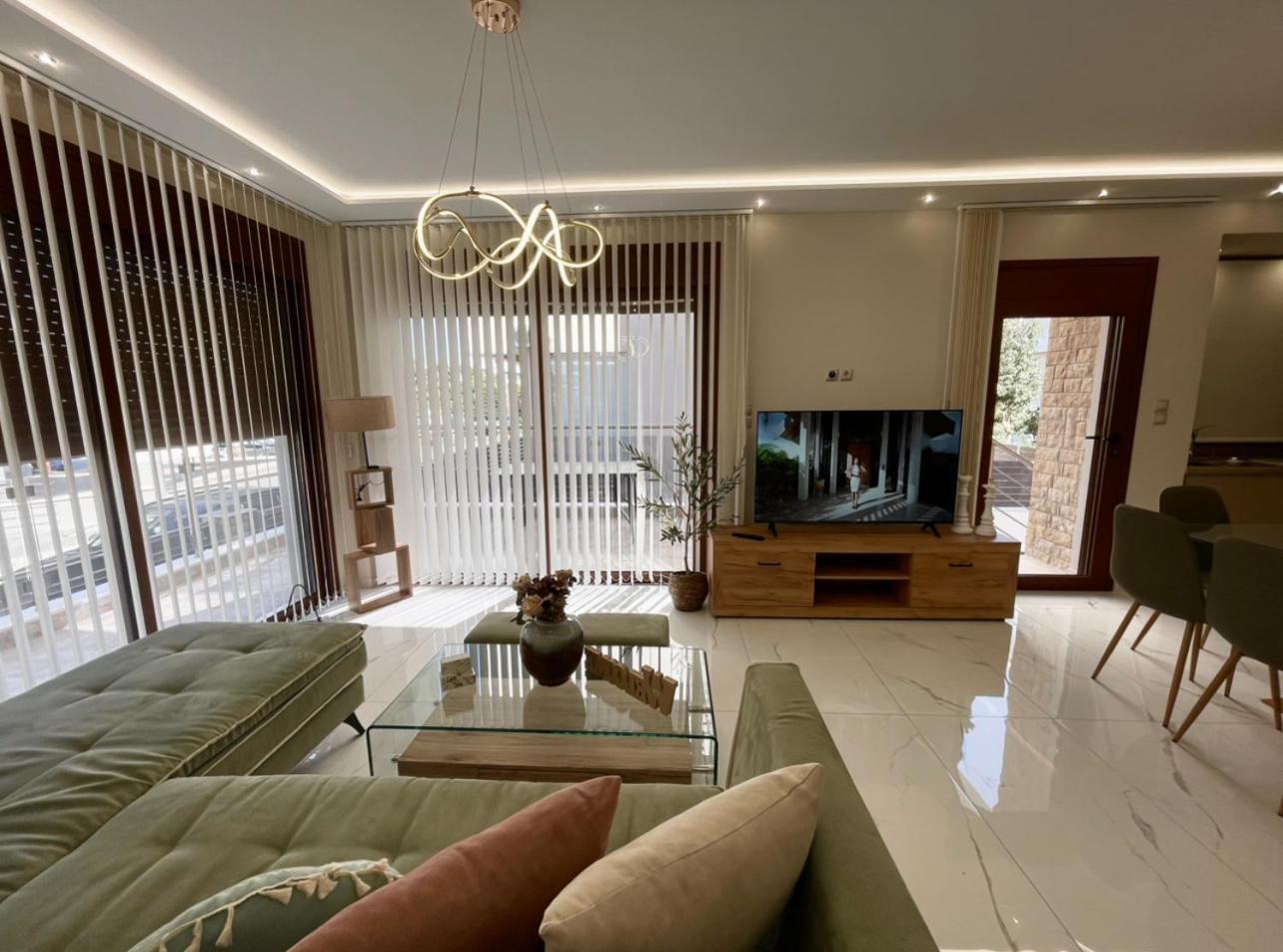 Agora Luxury Villa I Loutraki  Luaran gambar